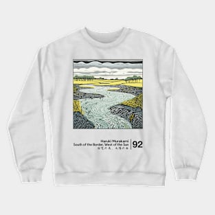 Haruki Murakami / Minimalist Style Graphic Artwork Crewneck Sweatshirt